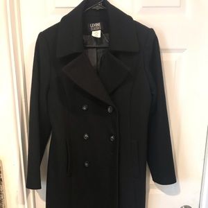 Levine Classics 100% Wool Coat